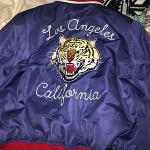 Los Angeles bomber jacket